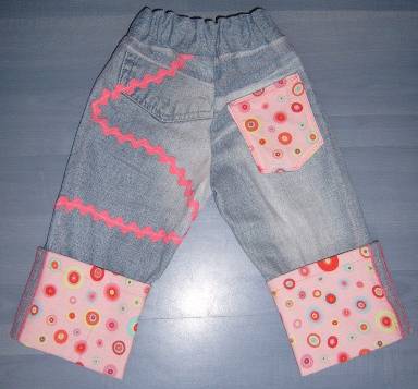KREMPELHOSE MINI :-) HINTEN