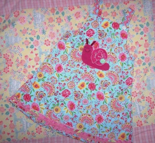 Schnecken Kleid