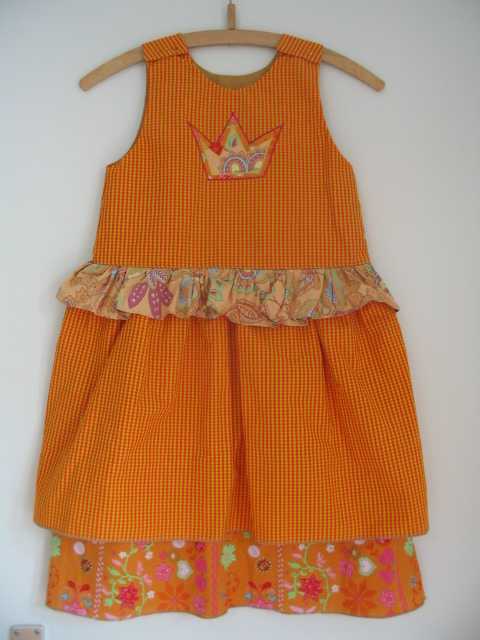 kleidchen orange