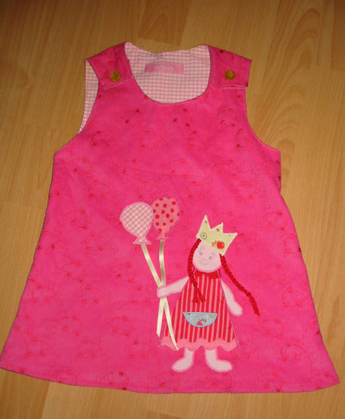 Prinzessin mit Ballons