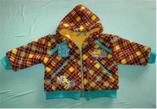 warme Baggerfahrerjacke