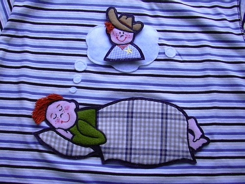 Detailbild Sleep-Shirt