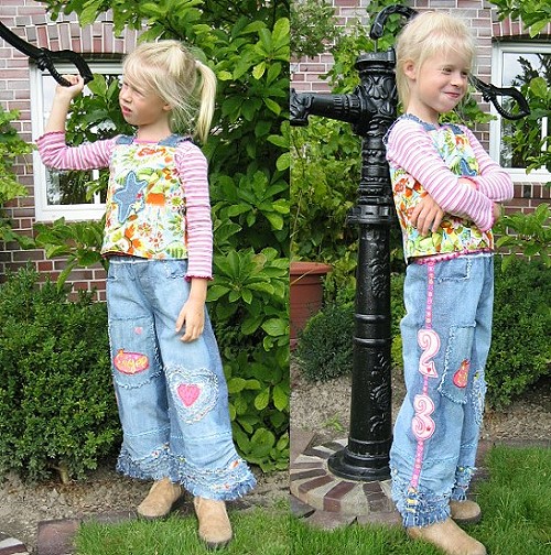 Jeans-Dana und Emely-Top