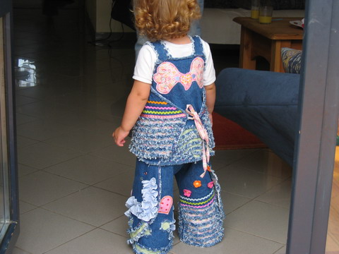 Zuma und Anna an klein Gina noch mal von hinten..