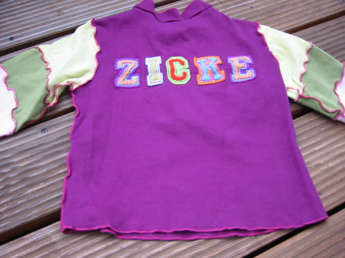Rckenansicht Zicke