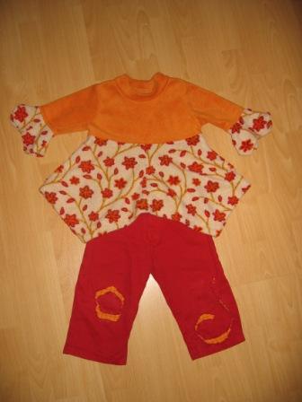 Vijona und Ottobre-Chenille-Hose