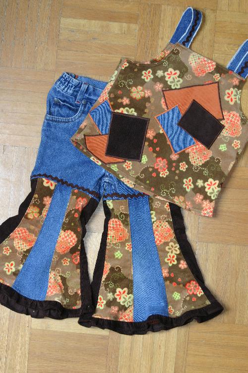 Jeanskombi einmal ohne Modell