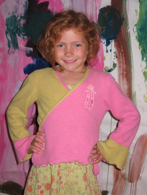 Wickeljacke aus Hilco-Stoff