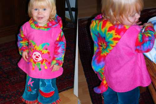 Zirkus - Fleece-Pulli