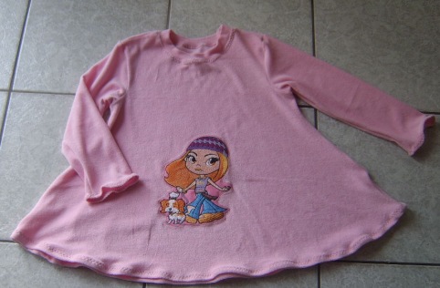 einfache Enna mit Girlie Appli