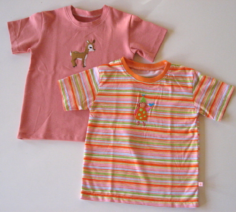 die ersten Sommershirts