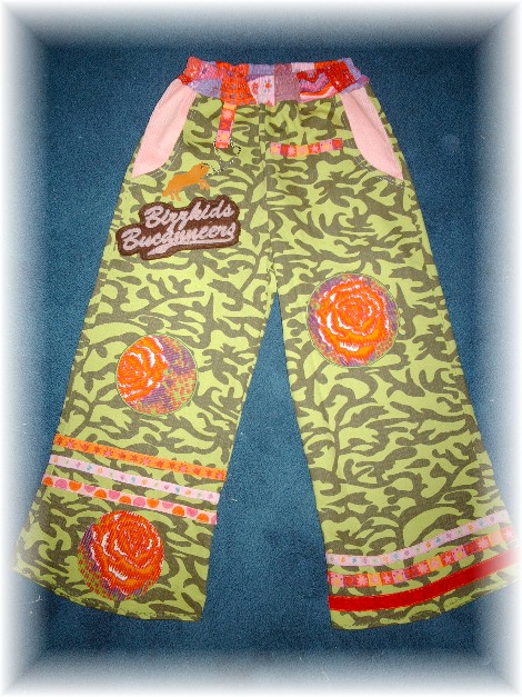 Camo-Tddelhose....