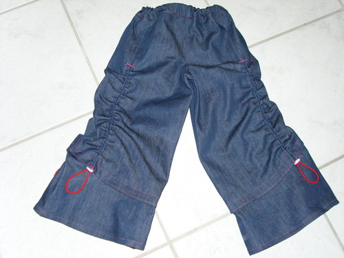 Roos Jeans von hinten