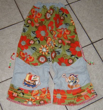 Piraten Dortje von hinten