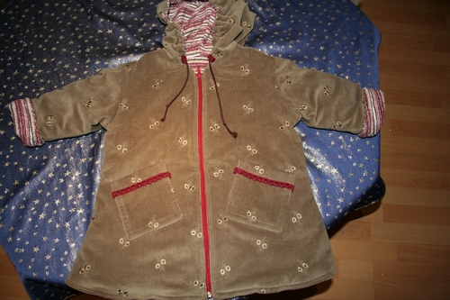 Mein erster Wintermantel ist fertig!!!