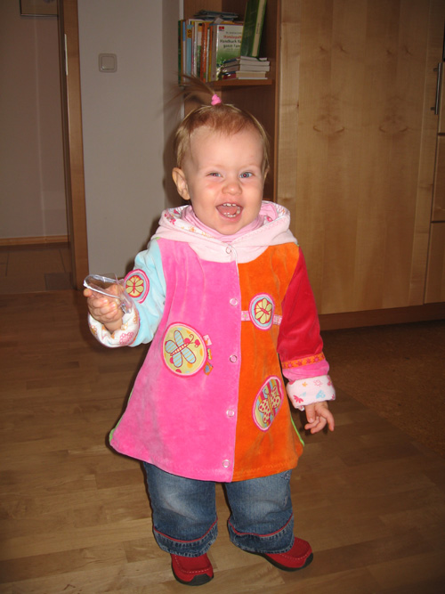 kunterbunte Nickijacke mit Lea