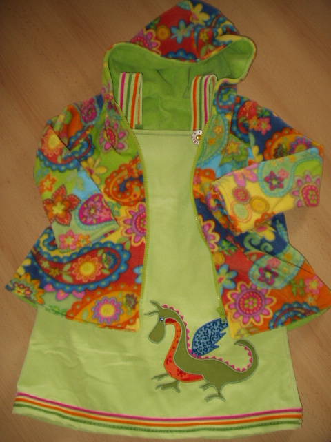 Drachen Marieke + Fleece Taja