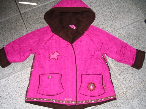 Finja in pink und braun