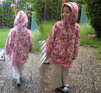 Jacke Finja, kuschelig