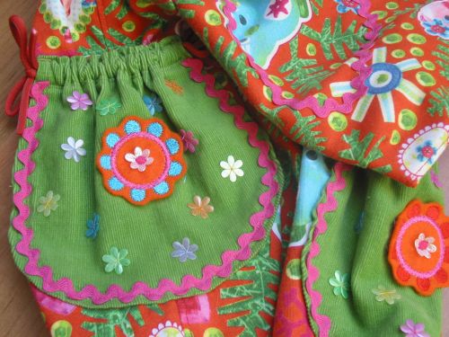 Duckykleid Details