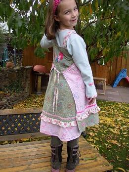 "Anna" Wickelkleid  Rckansicht....
