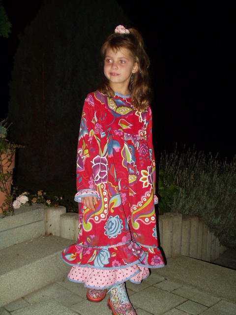 Rschenkleid bei Nacht