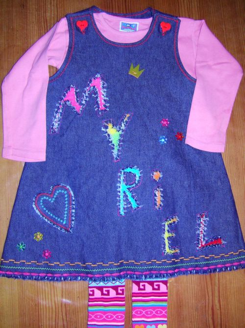 Erste Versuche mit Chenille-Technik...