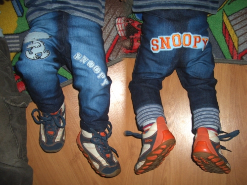 Snoopyjeans fr Babys