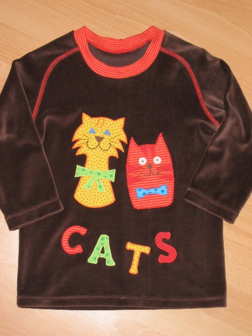 Wieder mal ein Katzen - Sweatshirt