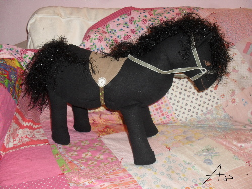 Knuffelpferd "Blace"
