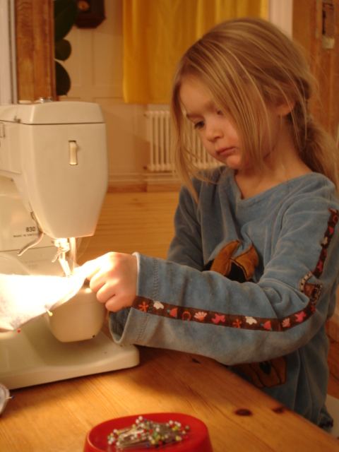 Endlich haben wir auch eine Kindermaschine...