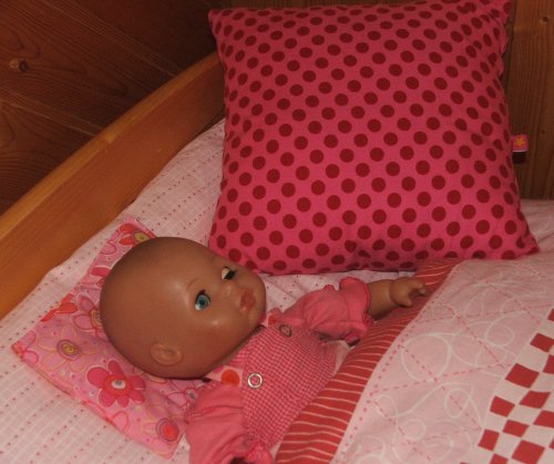 Hannahs erstes und zweites Kissen