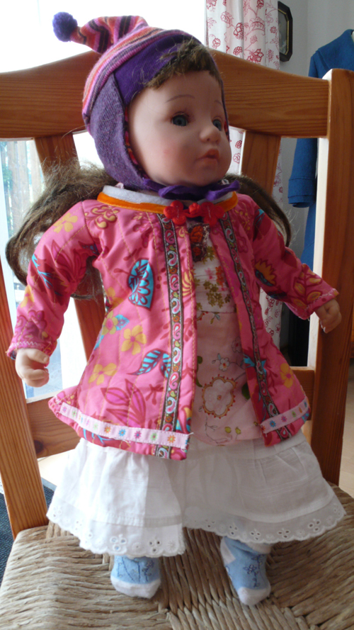 Ein Puppenkleid