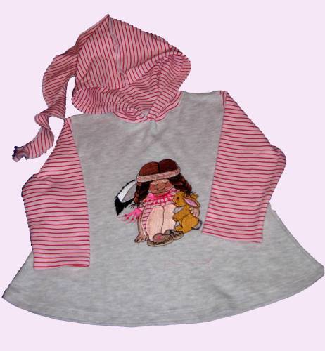 Indianermdchen Zipfelshirt