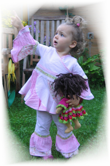 Hermosa und Eigencreation-Hose!