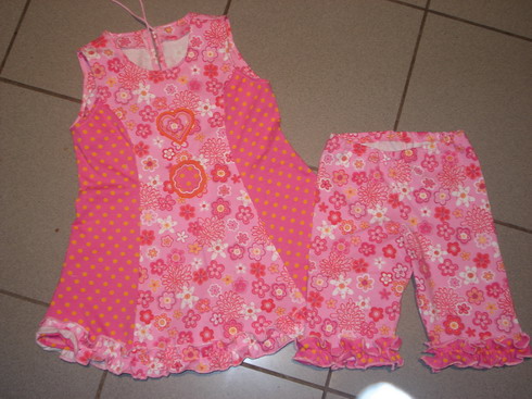 Muriel und Ottobre Kuschelkombi