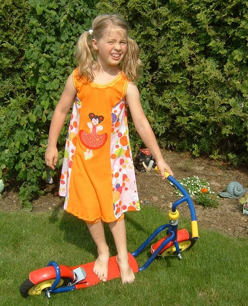 Muriel mit Elfe und Nala Hose