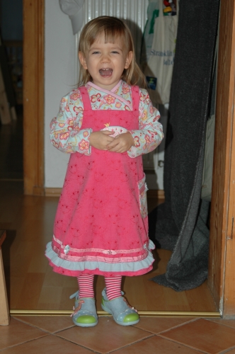 Anna am Modell