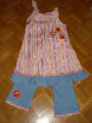 Frchte-Jeans-Kombi