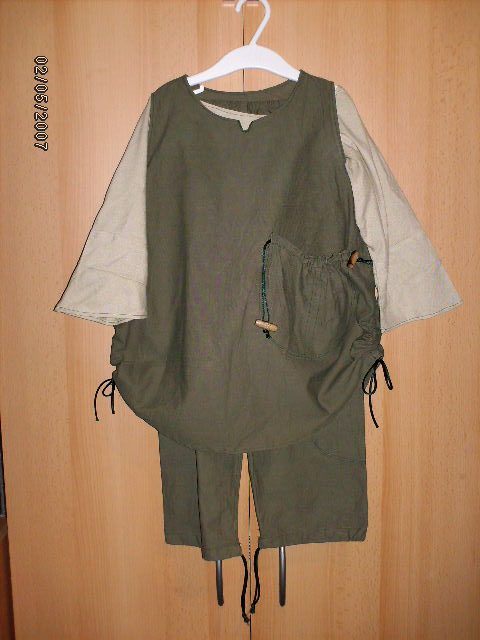 kombi in khaki