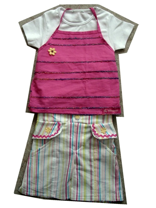 Neues Sommerset mit Streifen,