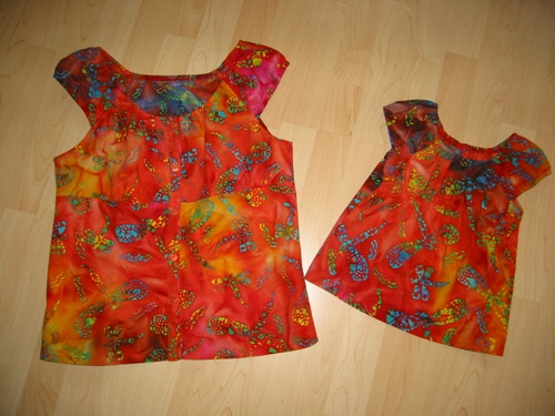 Ottobre Blschen + Bluse mit Knopfleiste (1)
