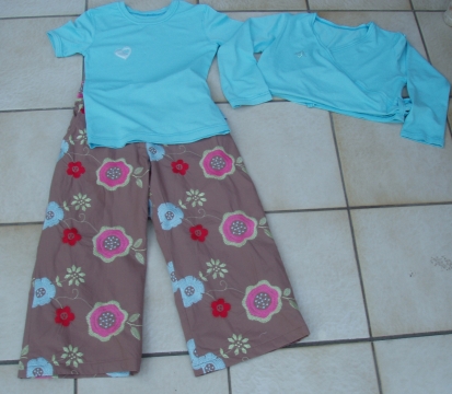 Komi Blumenhose und Twinset