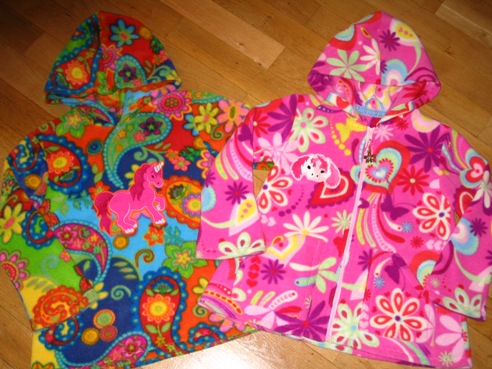 Kuscheljacke und berzieher