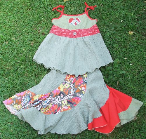 Blusentop und Redondo