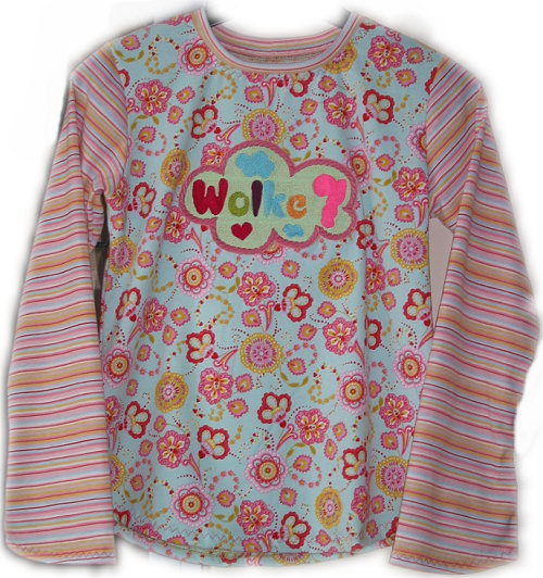 Eine Olivia als Shirt fr den kalten Sommer