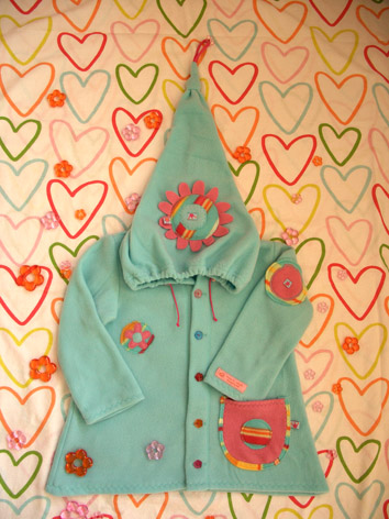 Ein Fleecej�ckchen f�r k�hle Sommertage!