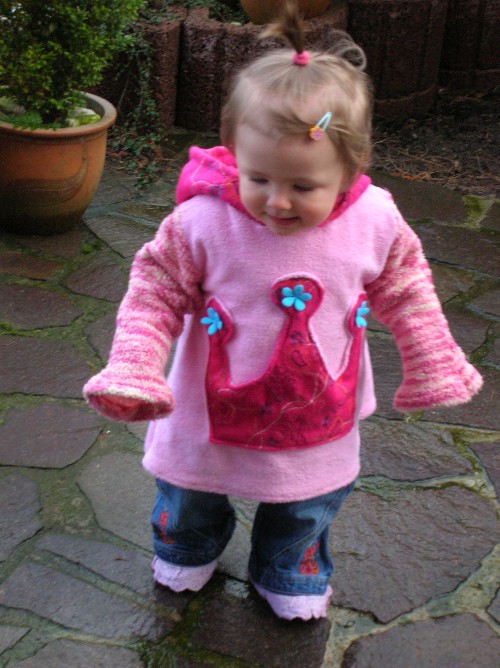 Mein erster Pulli - Kronenpulli Bea