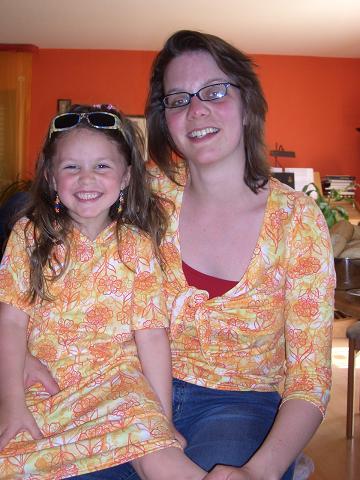Maus und Mama im Partnerlook