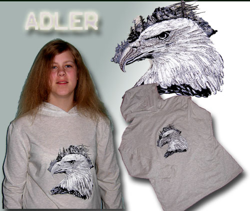 Adlershirt fr groe Mdchen